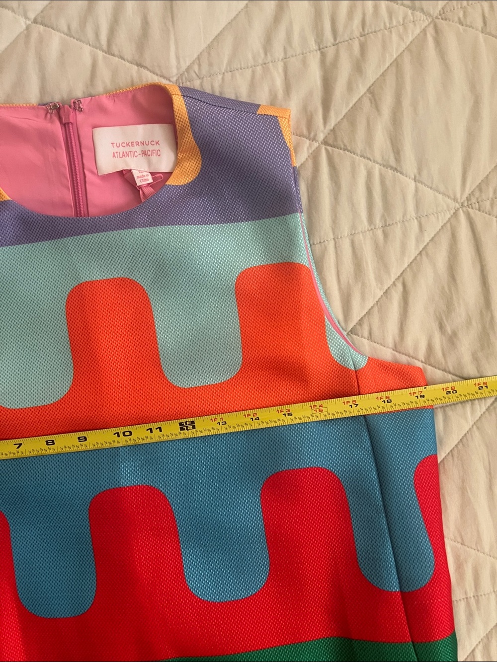 Tuckernuck x Atlantic-Pacific Marlowe Shift Dress Multi Color NWT medium - Picture 13 of 16